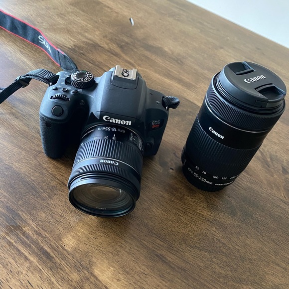 Digital Camera Canon Rebel T7i Lens Canon Eos REBEL T7i Digital